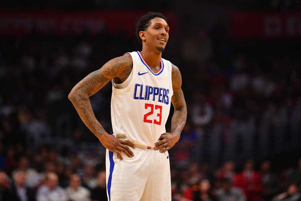 NBA Daily Fantasy picks for DraftKings and FanDuel DFS lineups on Tuesday, January 26 2021 based on Awesemo's expert projections and ownership featuring DeMarcus Cousins and Lou Williams