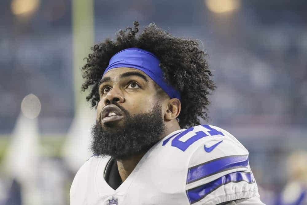 A mic'd up Ezekiel Elliot was shocked and stunned when the clock ran out following the Dak Prescott draw play in the Super Wild Card loss to Niners
