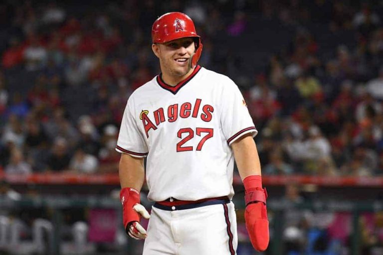 FanDuel MLB DFS picks daily fantasy baseball cheat sheet for Monday May 10 with Mike Trout based on expert projections and ownership