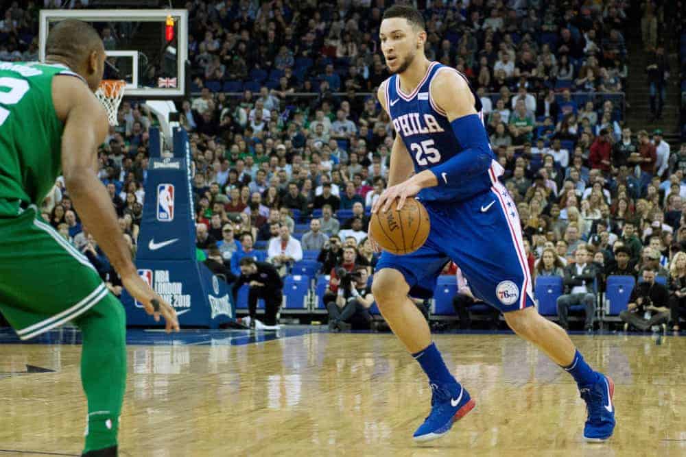 76ers point guard Ben Simmons is being linked to the Portland Trail Blazers are a potential suitor for an offseason trade