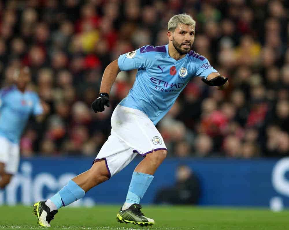 DraftKings EPL Picks DFS Cheat Sheet for Saturday March 13 Sergio Aguero