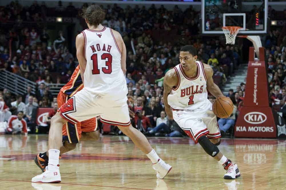 Prior to his ceremony at the United Center on Thursday, Joakim Noah gave a wild comparison for what he felt when Derrick Rose tore his ACL in 2012