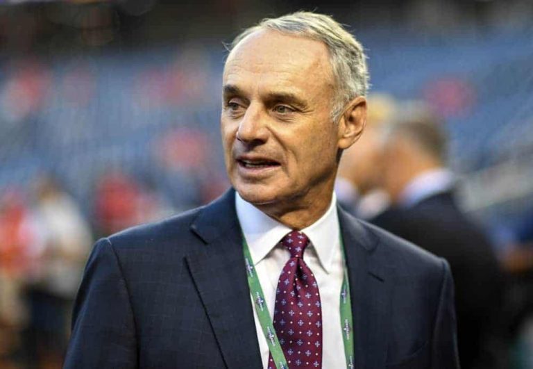 MLB commissioner Rob Manfred was trashed all over the web while announcing regular season games would be canceled due to lockout