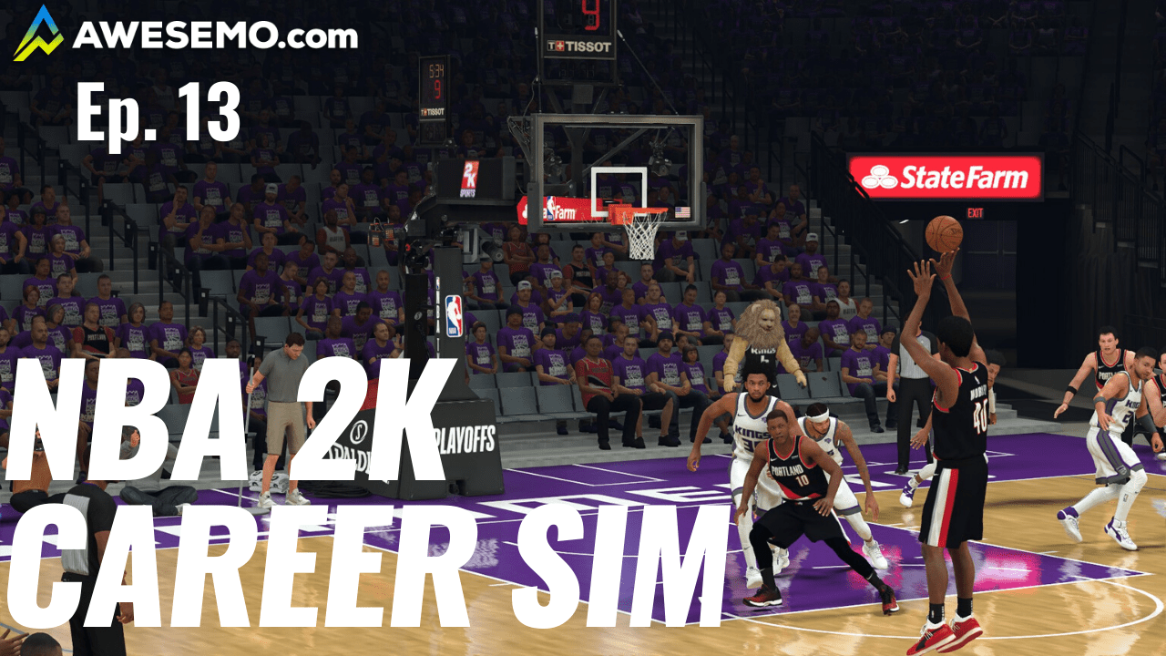 Josh Engleman runs an NBA 2K20 career sim, cloning LeBron James into three players. In season 12, the Kings won't stop ending Blazers' season
