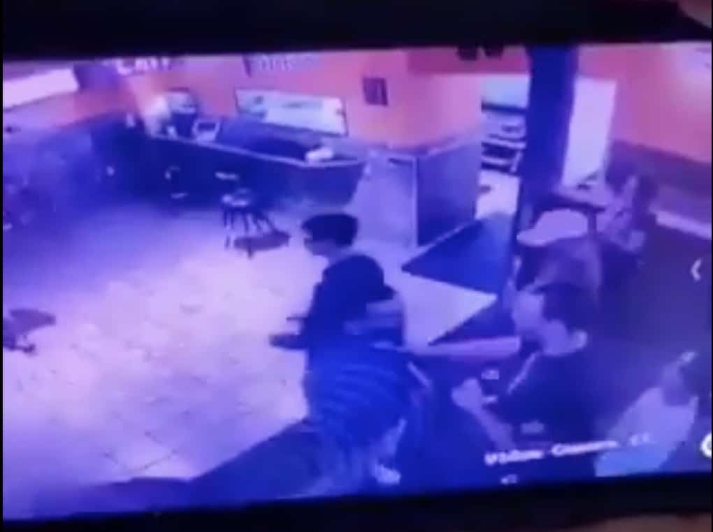 Philadelphia Eagles tight end Dallas Goedert was sucker-punched at a restaurant in South Dakota, and it was caught on security camera.