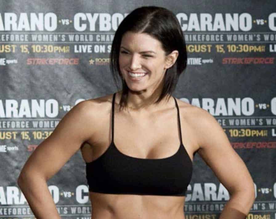 After her topless photo was removed from Instagram, Gina Carano threatened IG with a naked protest. Every man now waits with baited breath.