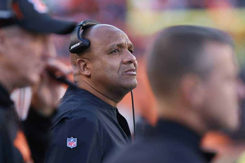 Former Cleveland Browns head coach Hue Jackson is getting trashed all over the web for sketchy charity activity, hiring Art Briles of his OC
