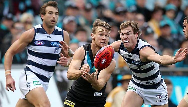 Aussie Rules Football (AFL): Geelong Cats v. Port Adelaide (Friday, August 14)