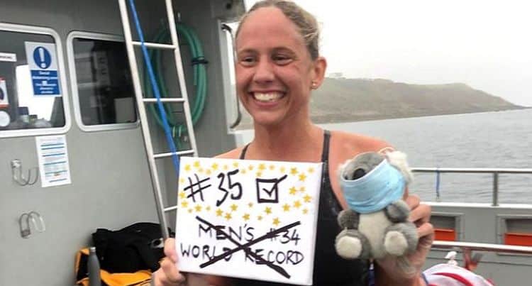 Australian Endurance Swimmer Chloe McCardel Destroys Men's Records For Most Swims Across English Channel; Clarified Awesomeness