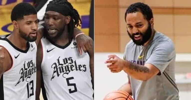 Kawhi Leonard's trainer Clint Parks, takes shots at Paul George and Montrezl Harrell as fallout from Clippers early playoff exit continutes.