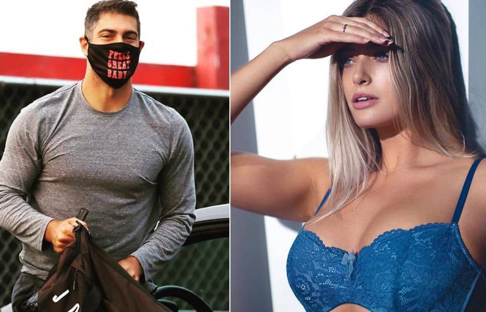 Who Is Jimmy Garoppolo's Girlfriend? Dating History & Current Girlfriend  Revealed (Including an Adult Film Star!), Alexandra King, Dating History,  EG, Extended, Giuliana Milan, Jimmy Garoppolo, Kiara Mia, Slideshow