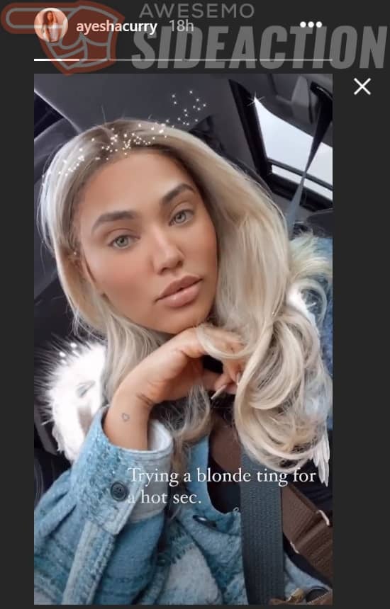 Ayedha curry blonde hair｜TikTok Search