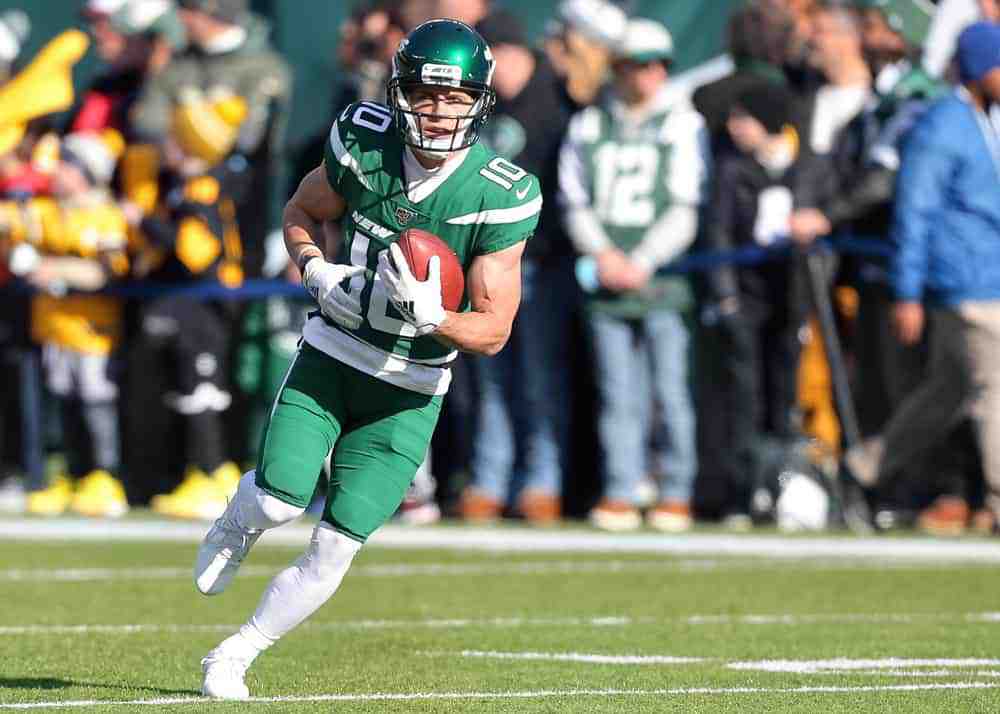 New York Jets receiver Braxton Berrios gave a birthday shout out to his longtime girlfriend, Sophia Culpo, on Sunday prior to the game against the Bills