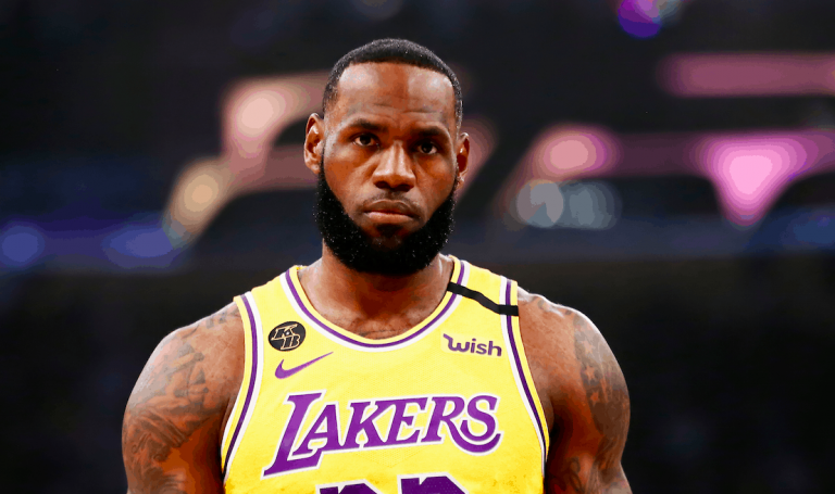 LeBron James changes his jersey number to No. 6 after losing in the first round of the NBA Playoffs to the Phoenix Suns Los ANgeles Lakers 23