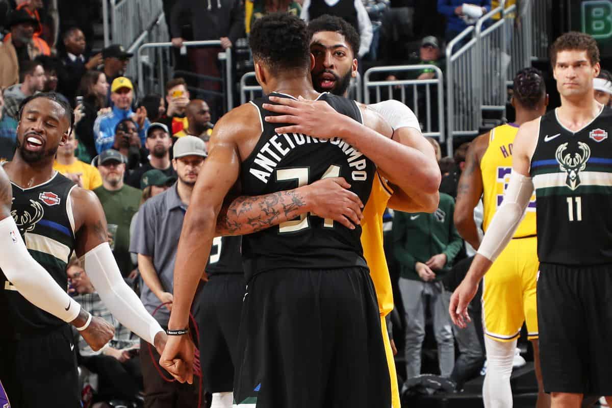 Los Angeles Lakers Anthony Davis might be waiting on Giannis Antetokounmpo in NBA free agency