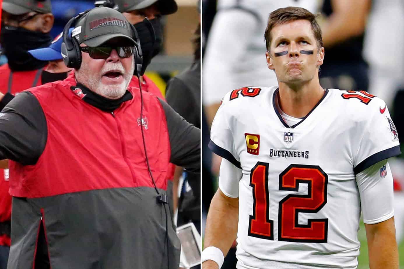 Tampa Bay Buccaneers coach Bruce Arians had choice words for Tom Brady
