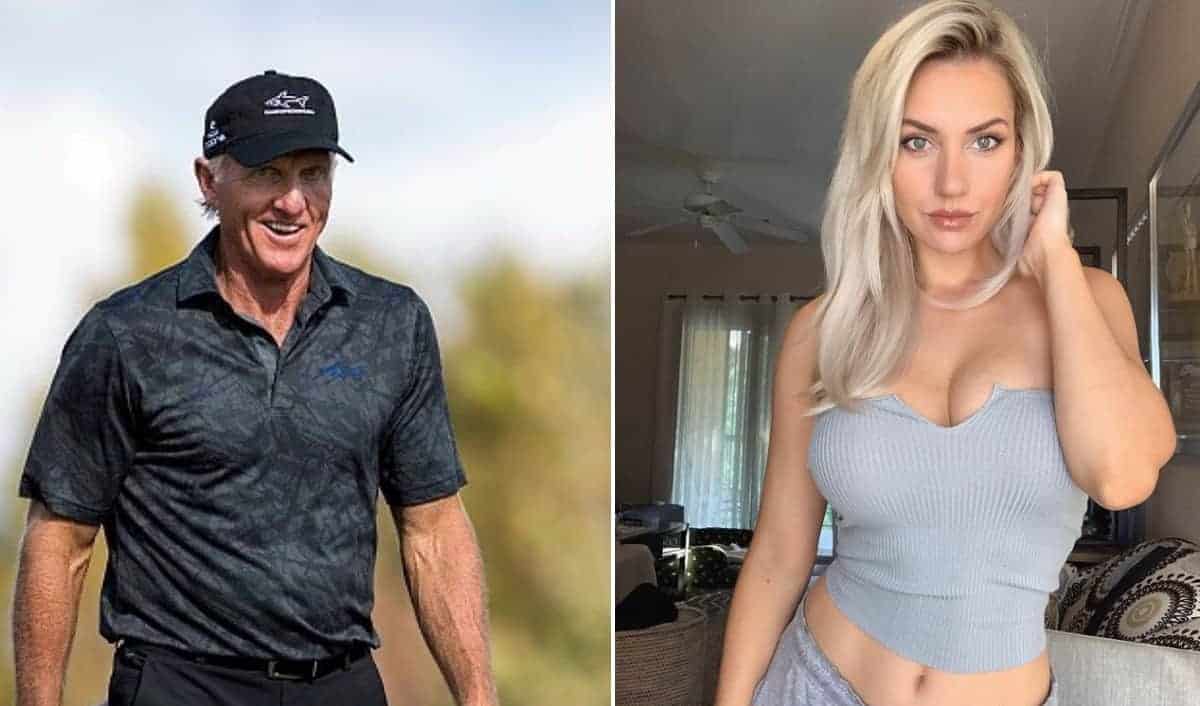 Paige Spiranac liked Greg Norman's pic