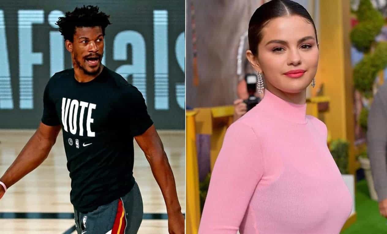 Miami Heat leader and NBA all star Jimmy Butler and Selena Gomez are together?