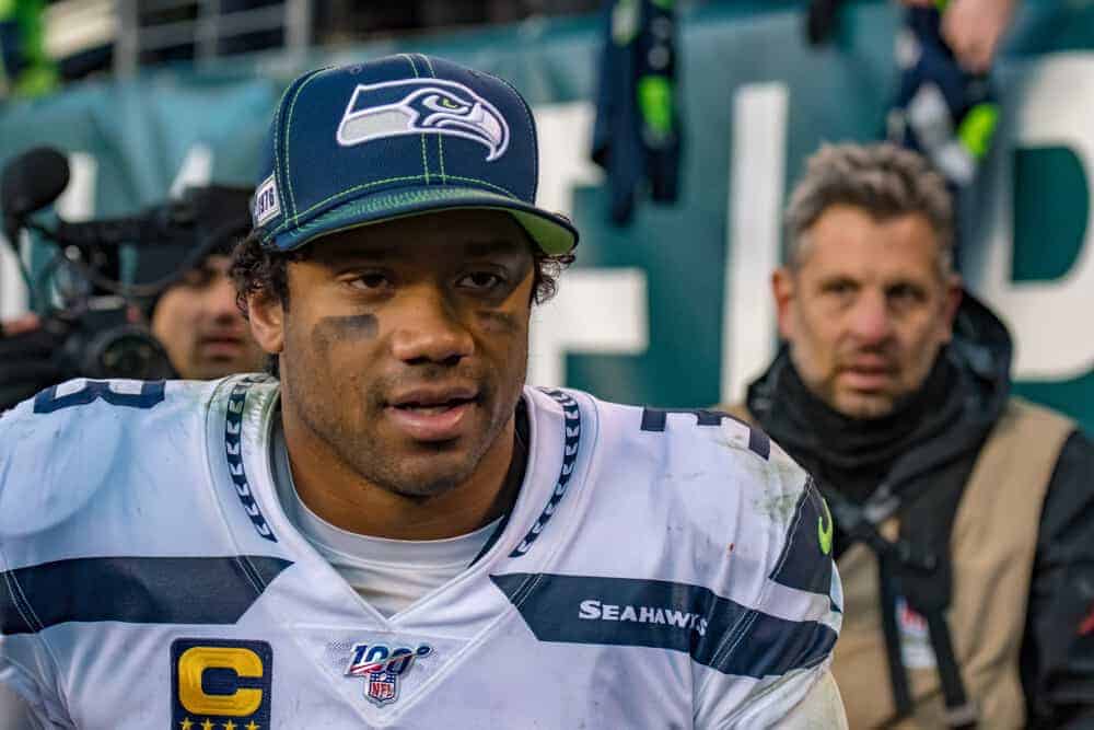 According to a report, one NFL team is interested in making a big push to land Seattle Seahawks quarterback Russell Wilson in a trade this offseason