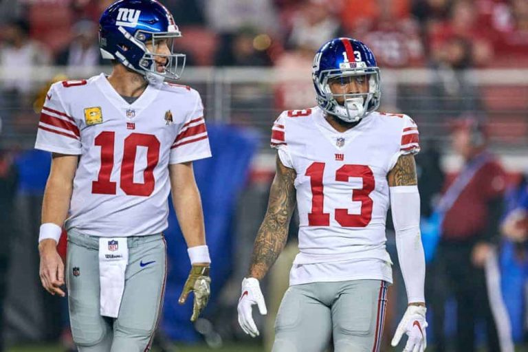 Eli manning made a surprising admission during his MNF broadcast that he spoke with Odell Beckham Jr. to gauge his mindset following the Cleveland split