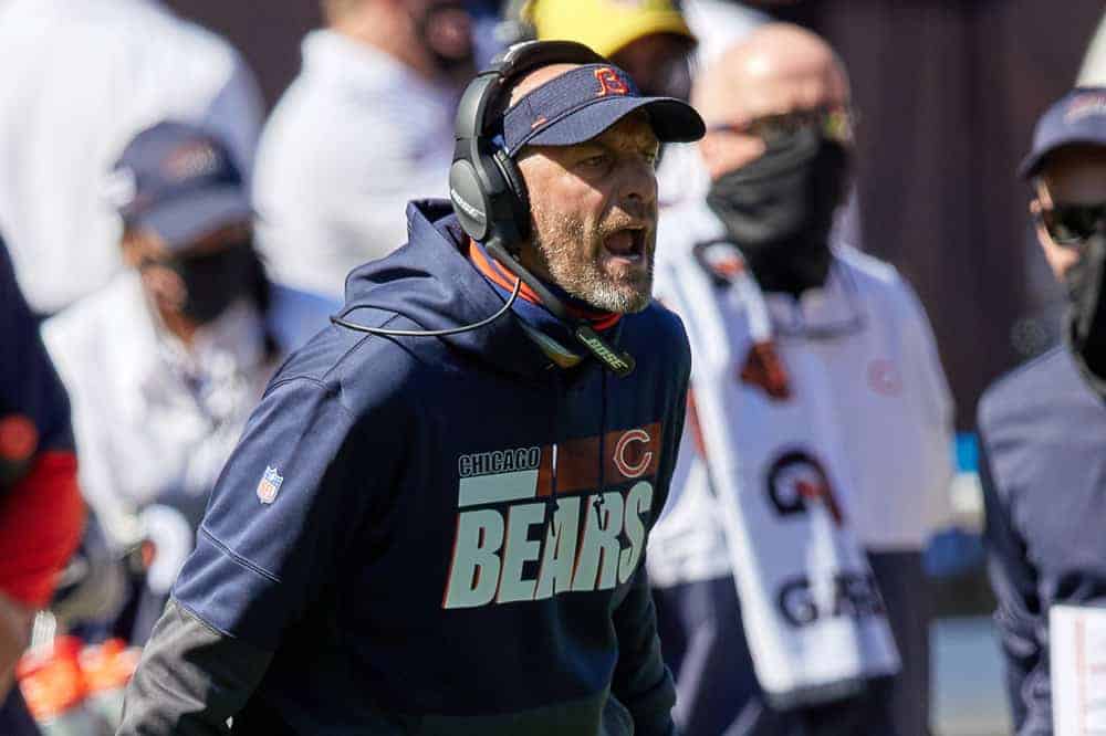 Chicago Bears head coach Matt Nagy admitted to making one huge mistake during the latest loss against the Packers on Sunday night