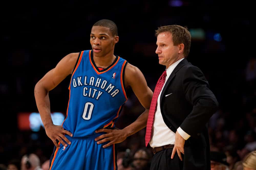 Russell Westbrook and Scott Brooks and Washington Wizards
