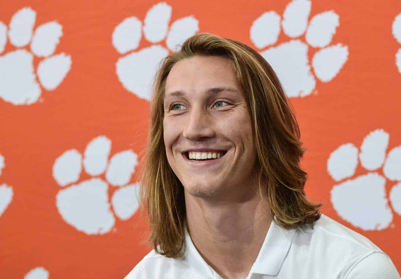 Trevor Lawrence future NFL first overall pick by New York Jets