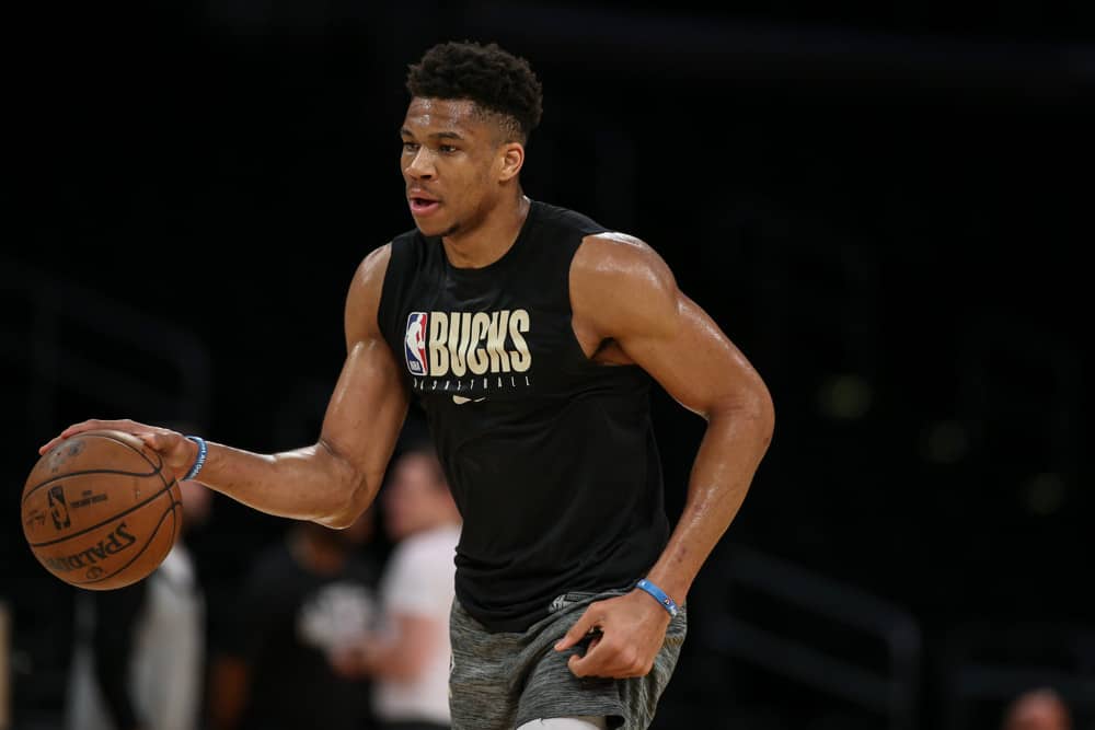 Zach Brunner finds the best NBA fantasy Monkey Knife Fight picks and predictions for Bucks vs. Suns Finals Game 5, Saturday, July 17, 2021.