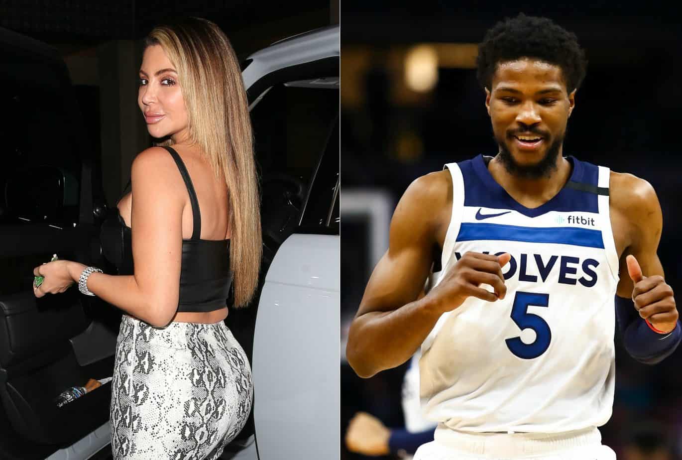 Malik Beasley Actually Shot His Shot with Larsa Pippen on IG - Side Action