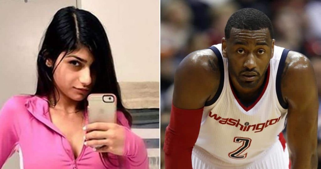 1024px x 538px - Porn Star Wizards Fan Mia Khalifa Very Sad Over John Wall Being Traded -  Side Action