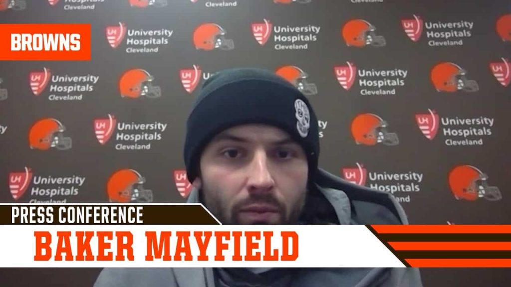 1024px x 576px - Baker Mayfield Walks Off Post Game Interview After Loss to Jets