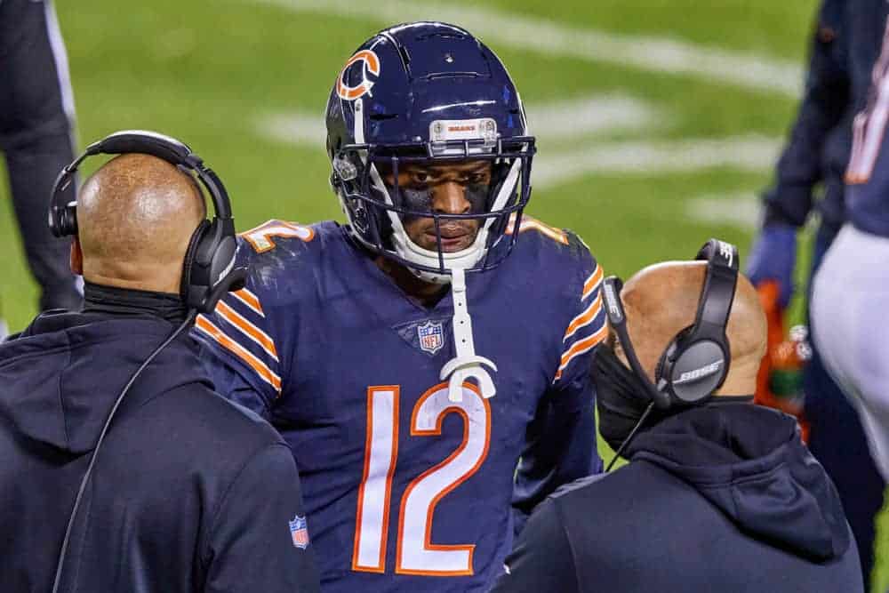 Chicago Bears receiver Allen Robinson thinks former coach Matt Nagy deliberately sabotaged him in 2021 by scheming him out of the team's offense