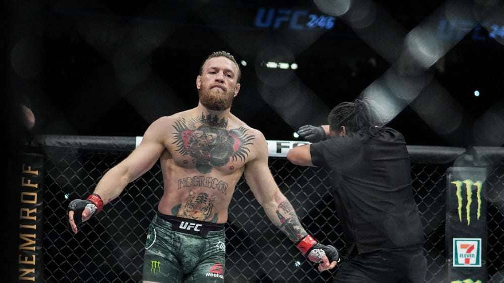 MMA DFS picks for DraftKings and FanDuel for McGregor vs. Poirier 3 with Awesemo's FREE expert projections | 7/10.