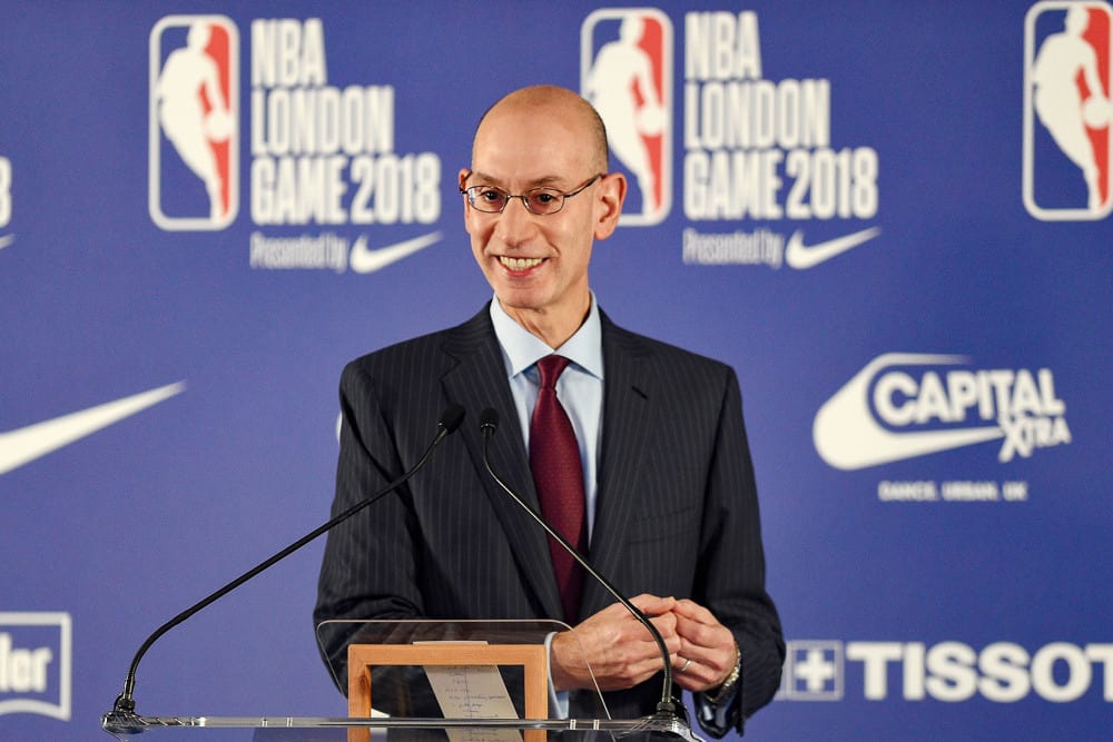 NBA commissioner Adam Silver lobbied for Kyrie Irving to play in home games while slamming the NYC mandate that doesn't allow for unvaccinated people to attend games