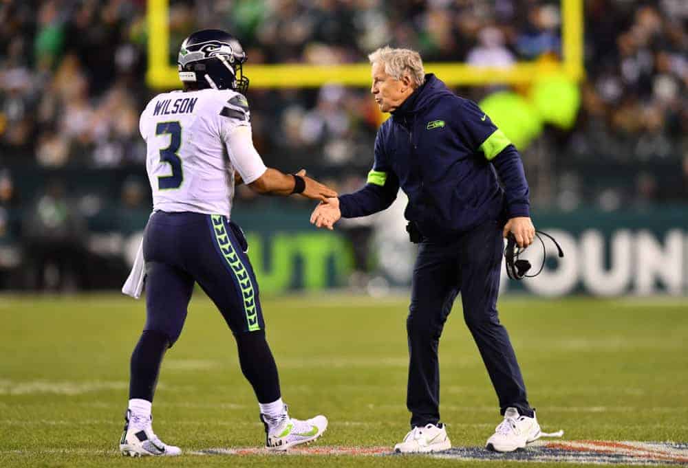 NFL insider believes we're witnessing the end of the Pete Carroll-Russell Wilson partnership after the team's disappointing 3-7 start to the season