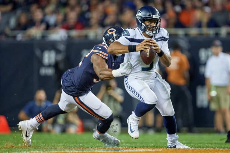 NFL PrizePicks WEek 2 football Russell Wilson David Montgomery Cooper Kupp Tyler Higbee over/under best bets this week NFL