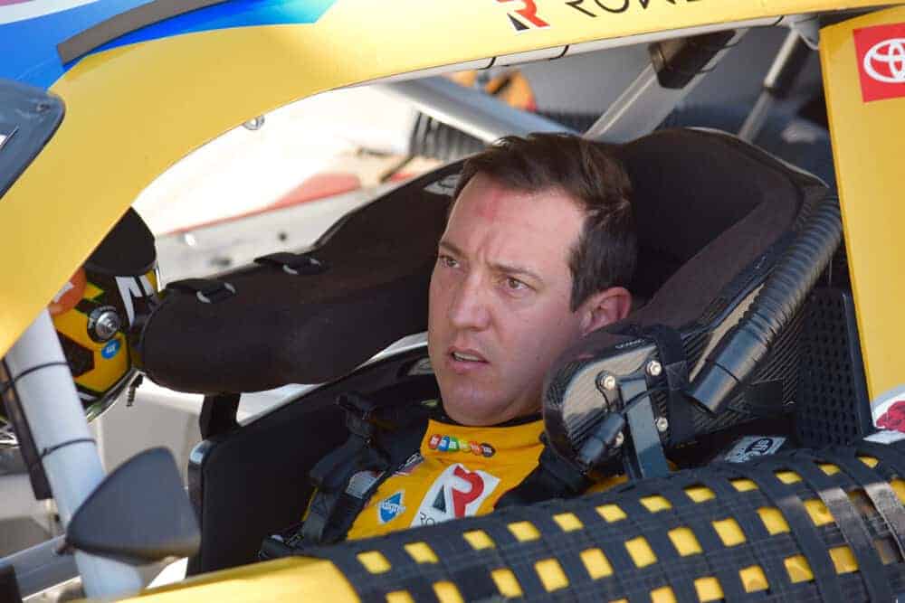 NASCAR driver Kyle Busch apologized after using a slur during his post race interview where he was describing an encounter with Brad Keselowski