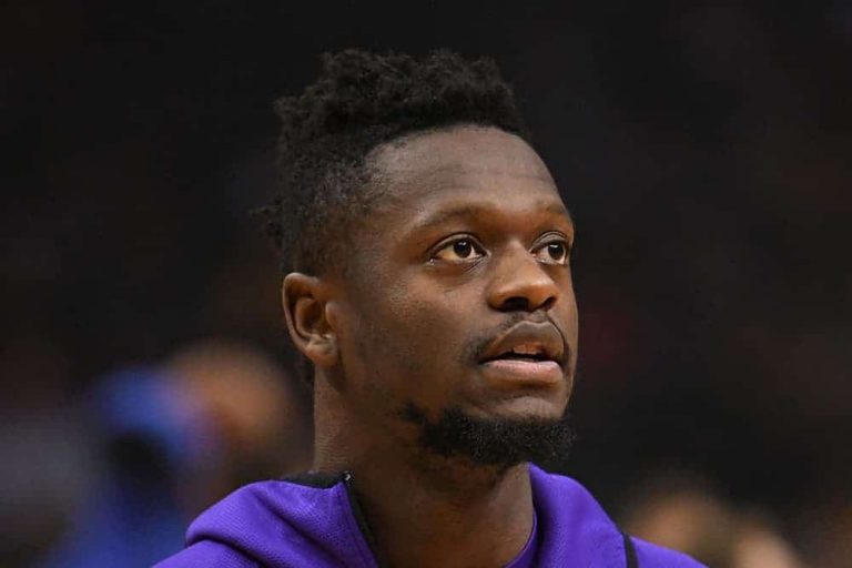 ESPN's Mike Greenberg is going viral for an incredibly awkward moment with Julius Randle during the new set of "NBA Countdown"