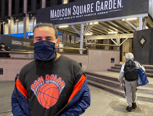 Knicks owner James Dolan had fan with 'Ban Dolan' shirt kicked out of the game and escorted out of Madison Square Garden by security