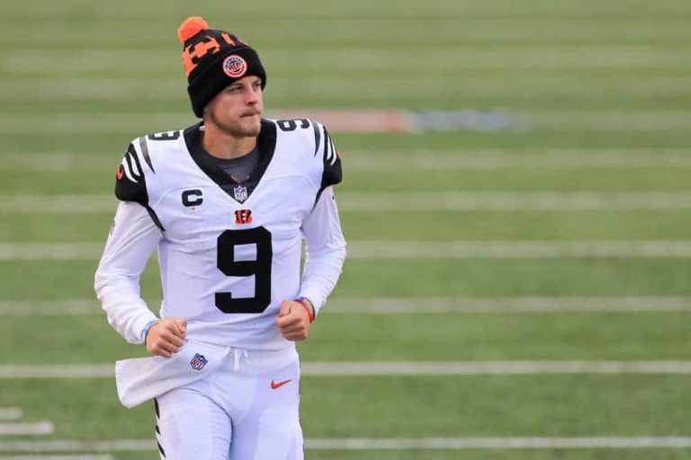 Cincinnati Bengals quarterback Joe Burrow is going viral over the wholesome mic'd up moment of introducing himself to the Rams defense during Super Bowl