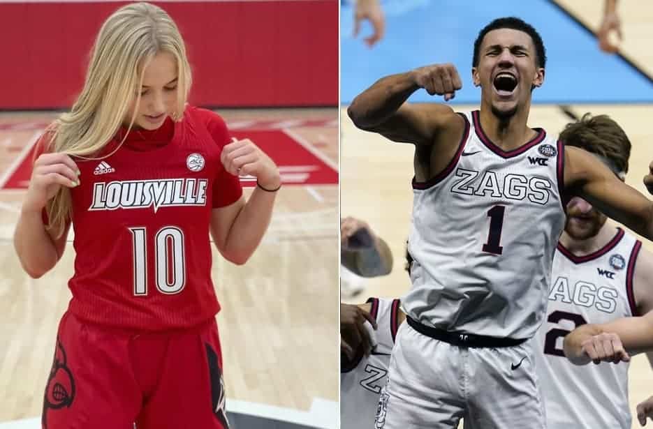Hailey Van Lith beat Jalen Suggs in a 3pt contest. 👀 highlighther (via…  Hailey  Van Lith beat Jalen Suggs in a 3pt contest. 👀 highlighther (via jlawbball)  — House of Highlights