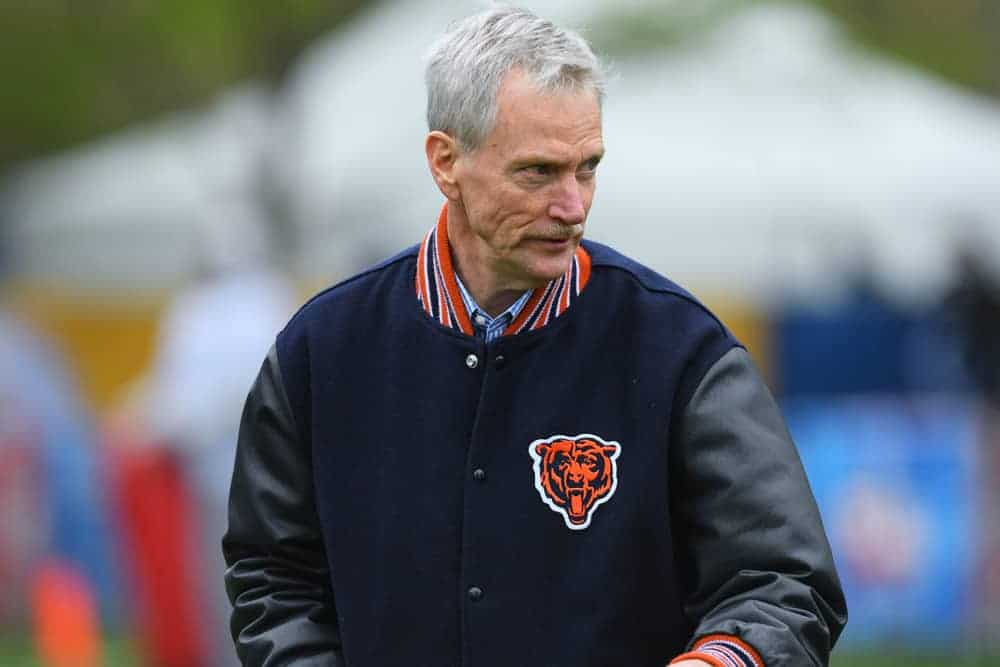 Chicago Bears chairman George McCaskey called out former all pro center, Olin Kreutz, during his end of season press conference on Monday