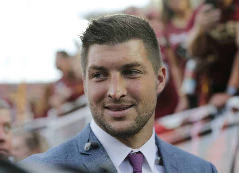During an incredibly dumb "First Take" segment, Tim Tebow was trashed over picking Derrick Henry over Patrick Mahomes if he was tarting a team