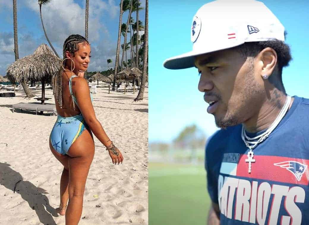 1040px x 758px - Singer Danileigh Spotted With Patriots Wide Receiver Kendrick Bourne - Side  Action