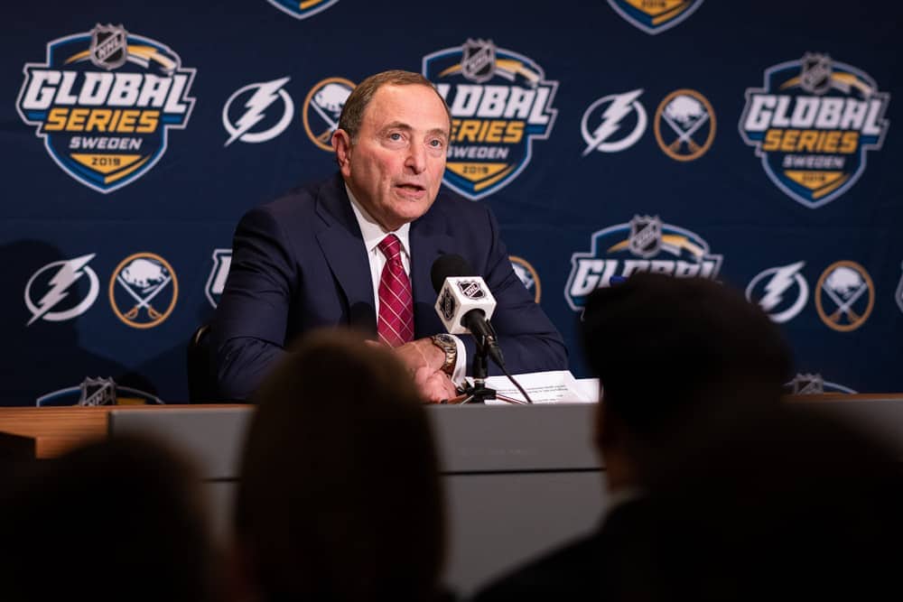 The NHL and Gary Bettman are under fire after "John Doe 2" from the Brad Aldrich investigation has been refused help from the league