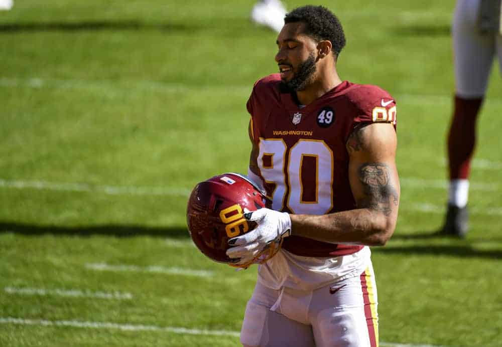 Washington Football Team defensive end Montez Sweat was 'not a fan of Ron Rivera bringing in vaccine expert to try to convince team