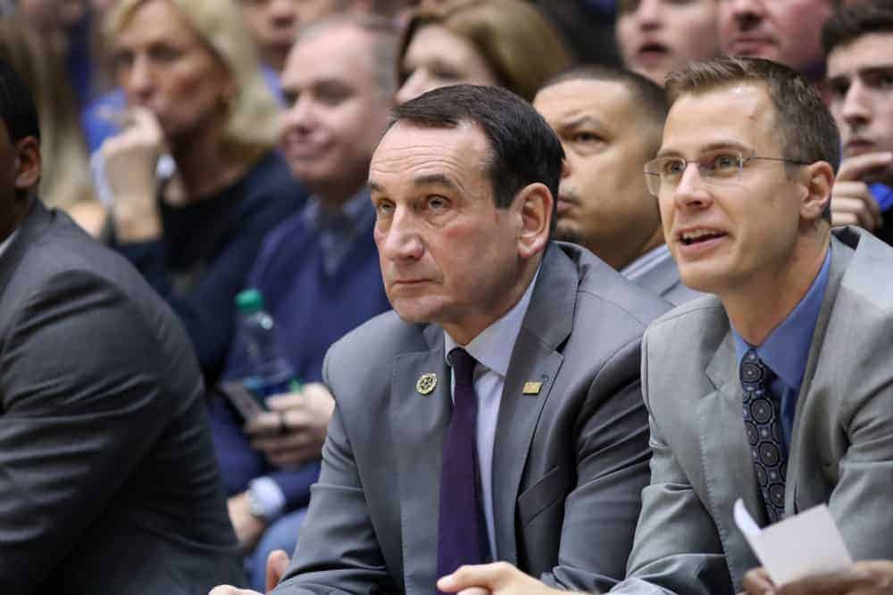 Mike Krzyzewski is retiring as Duke Blue Devils basketball head coach after the 2021-22 season, and from rumors swirling around the team, they might already have their replacement on hand. Jon Scheyer.