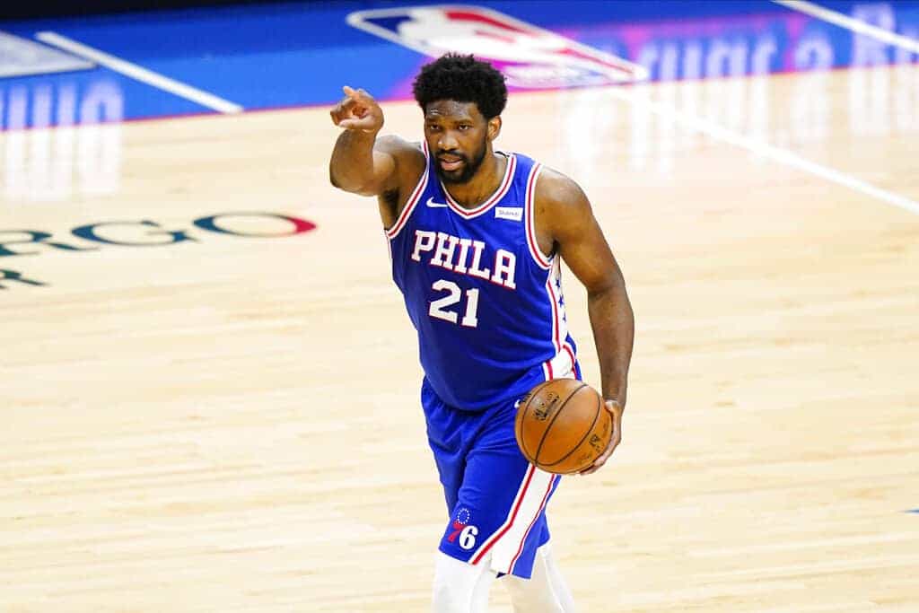 NBA DFS strategy and fantasy basketball picks today for DraftKings and FanDuel lineups with Joel Embiid on Thursday 2/17/22
