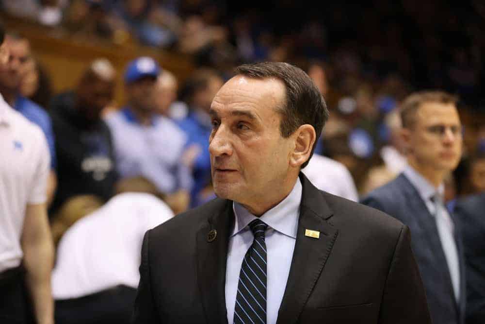 Coach K sent out an emotional statement after it was revealed that he was retiring at the end of Duke's next season