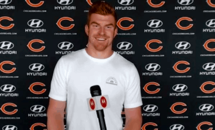 Chicago Bears quarterback Andy Dalton revealed his mindset after the team selected Justin Fields in the first round